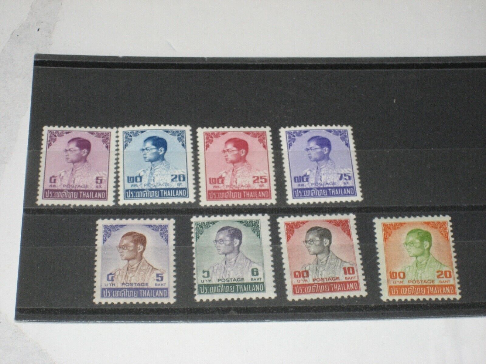 Thailand 1973->81 Mnh Part Set Scott 652-4,657,658-61 Cv$215+