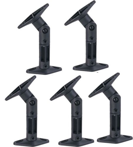 5 Pack Universal Ceiling Wall Satellite Speaker Mount Brackets Home Theater Bose