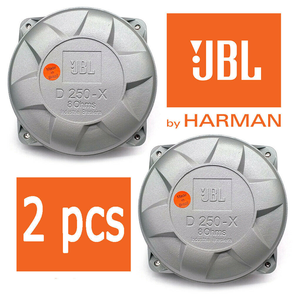 2 Pack Jbl Selenium D250-x Hi-quality 200w Compression Horn Driver D250x (pair)
