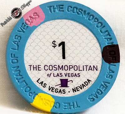 $1 One Dollar Poker Gaming Chip The Cosmopolitan Hotel Casino Las Vegas Nevada