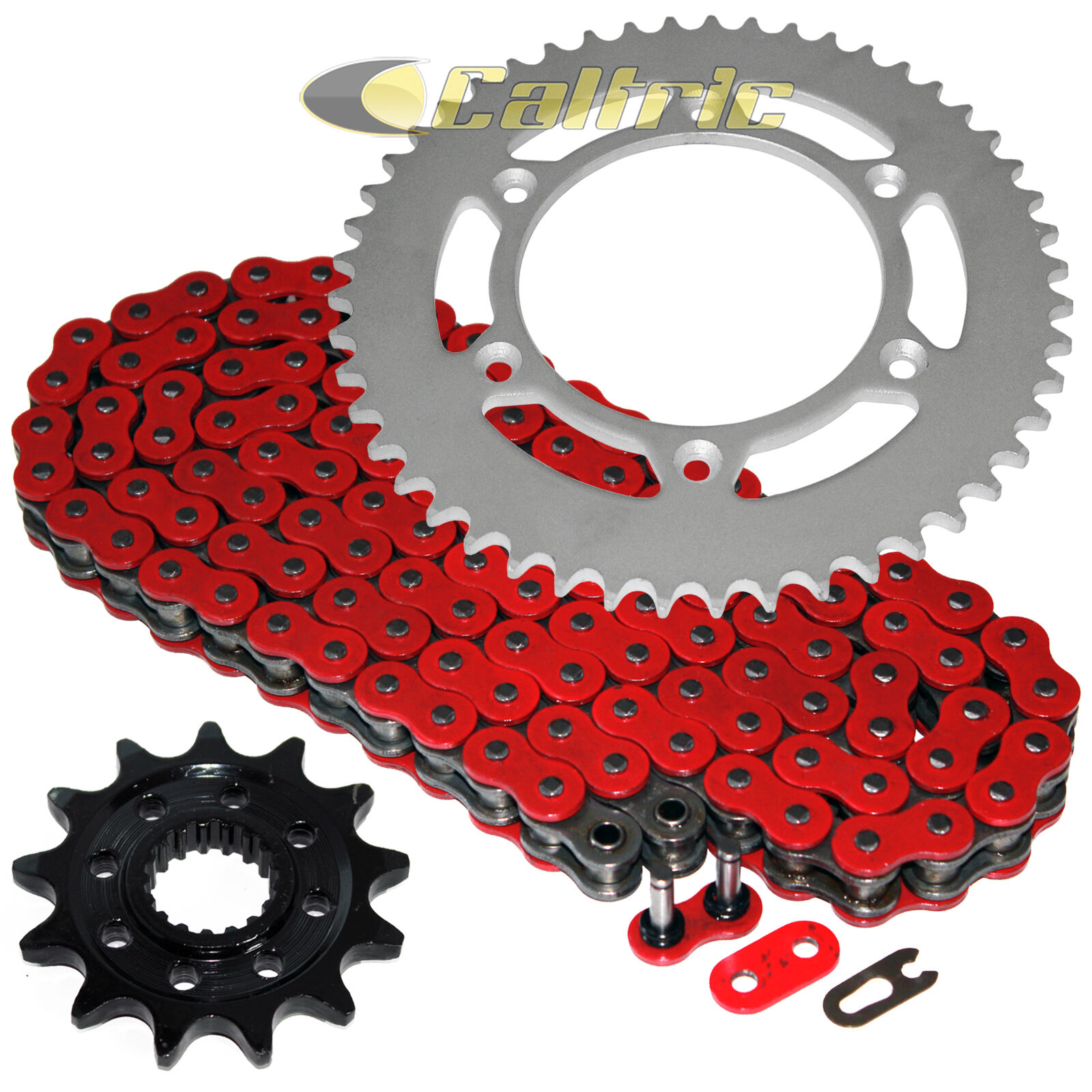 Red O-ring Drive Chain & Sprocket Kit For Honda Cr250r 2003 / Crf450r 2004-2016