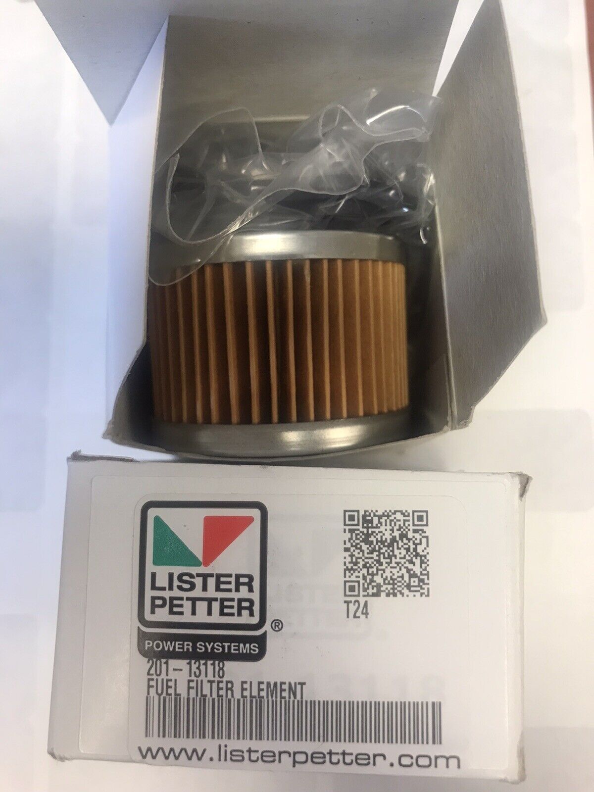 Lister Petter Fuel Filter Element Lt Lv Ts Tr Ac Ld Lr 201-13118 Small Engine