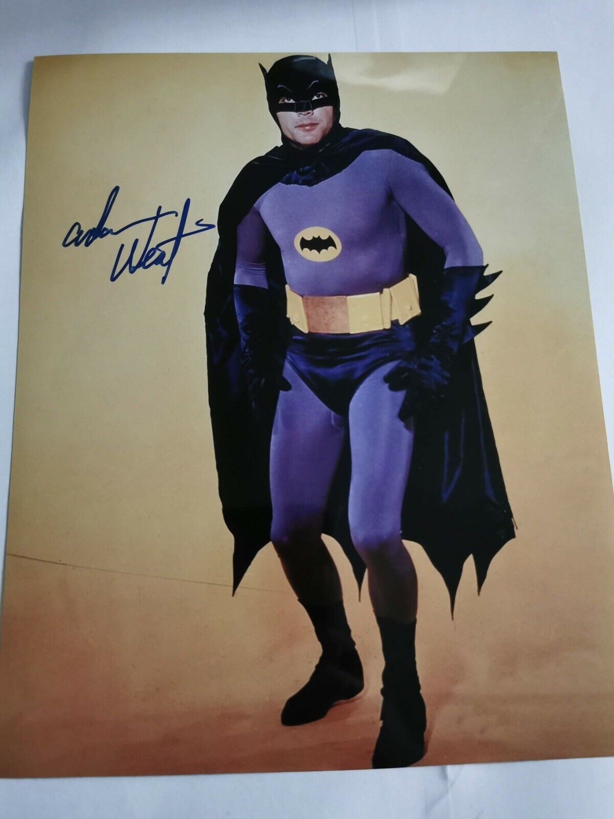 Adam West Batman Signed 8x10 Photo With Coa