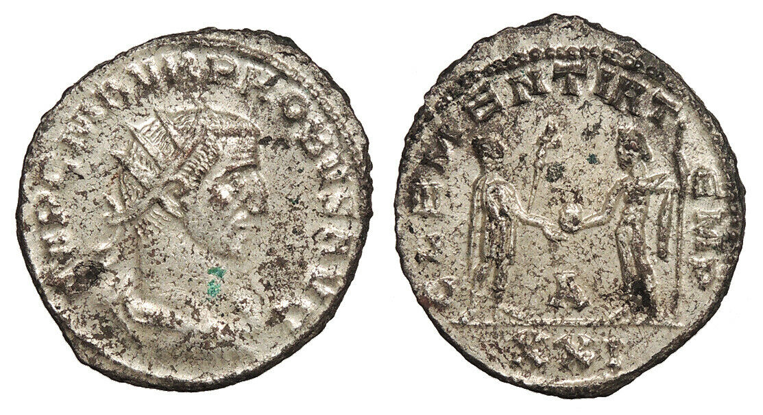Probus 276-282 A.d. Antoninianus Ef Clementia Temp #ac65413