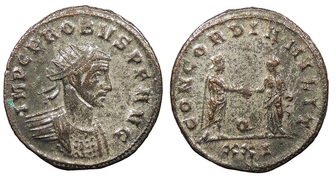 Probus 276-282 A.d. Antoninianus Good Vf Concordia Milit #ac84158