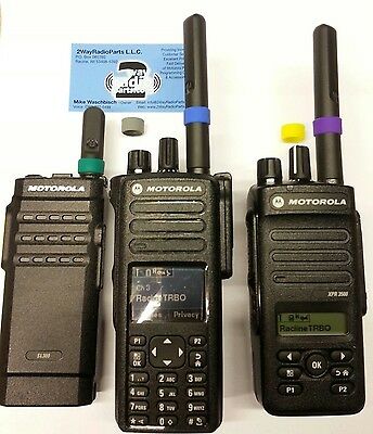 Motorola Mototrbo Color Id Bands 5 Pack Combo (xpr7550, Xpr3500, Sl300 Vhf Uhf)