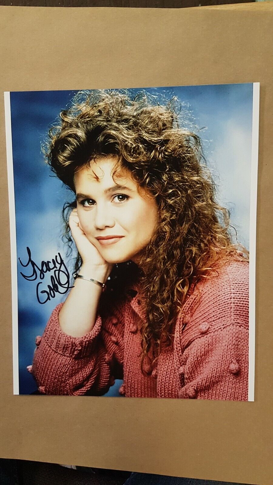 Tracey Gold Autographed Photo 8x10 Tv Actor Signed