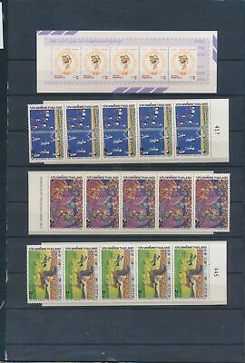 Xc83000 Thailand Fine Lot Mixed Thematics Booklets Mnh