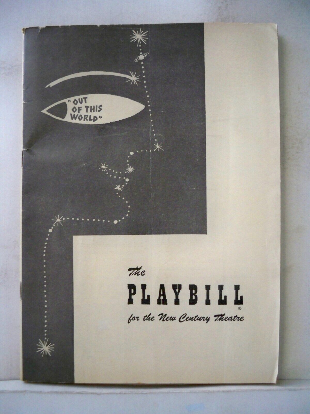 Out Of This World Playbill Cole Porter / Charlotte Greenwood / David Burns 1950