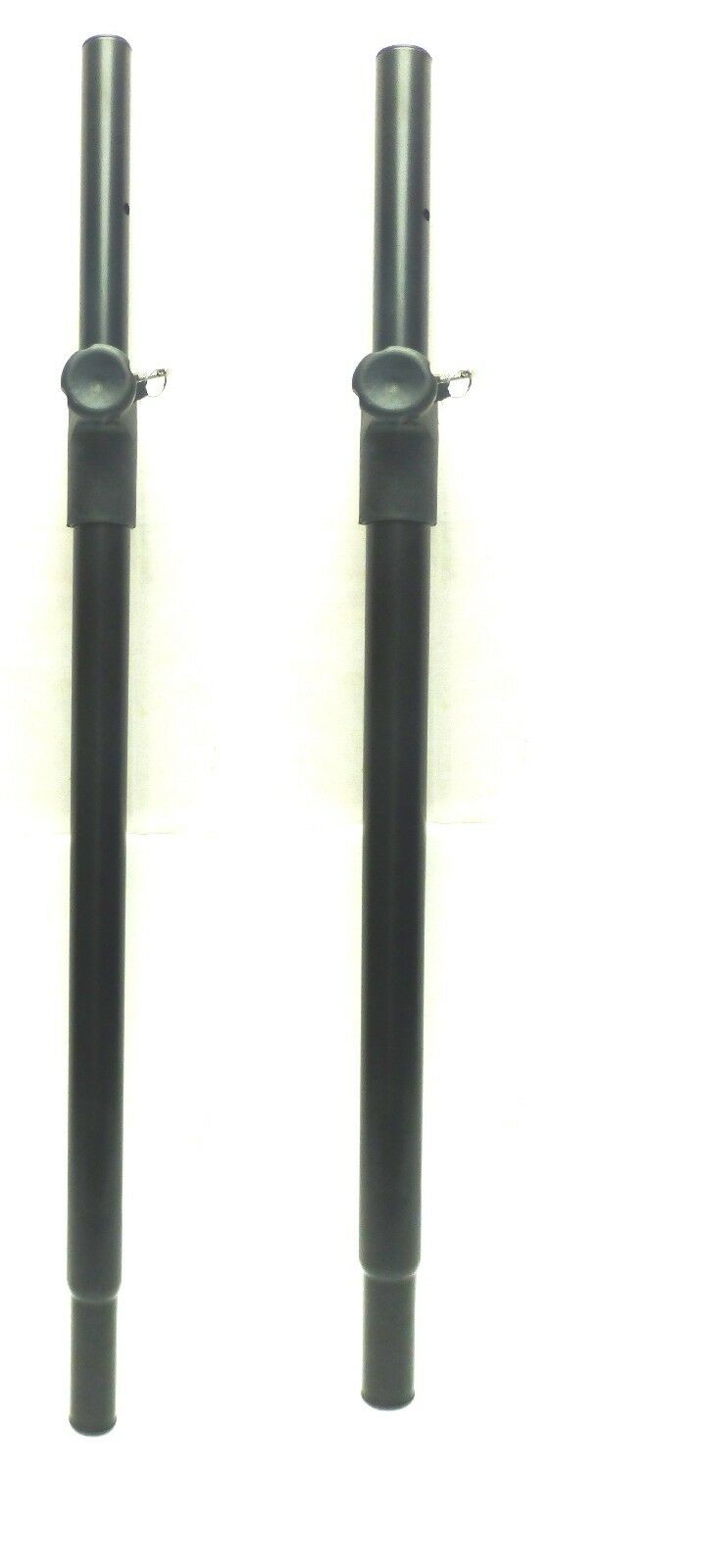 (2) Two Sub Woofer To Speaker Pole Adjustable Extension Shaft For 1 3/8" Speaker
