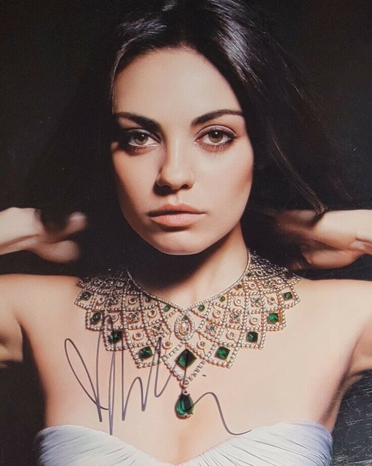 Mila Kunis Authentic Autographed 8x10 Photo W/ Coa