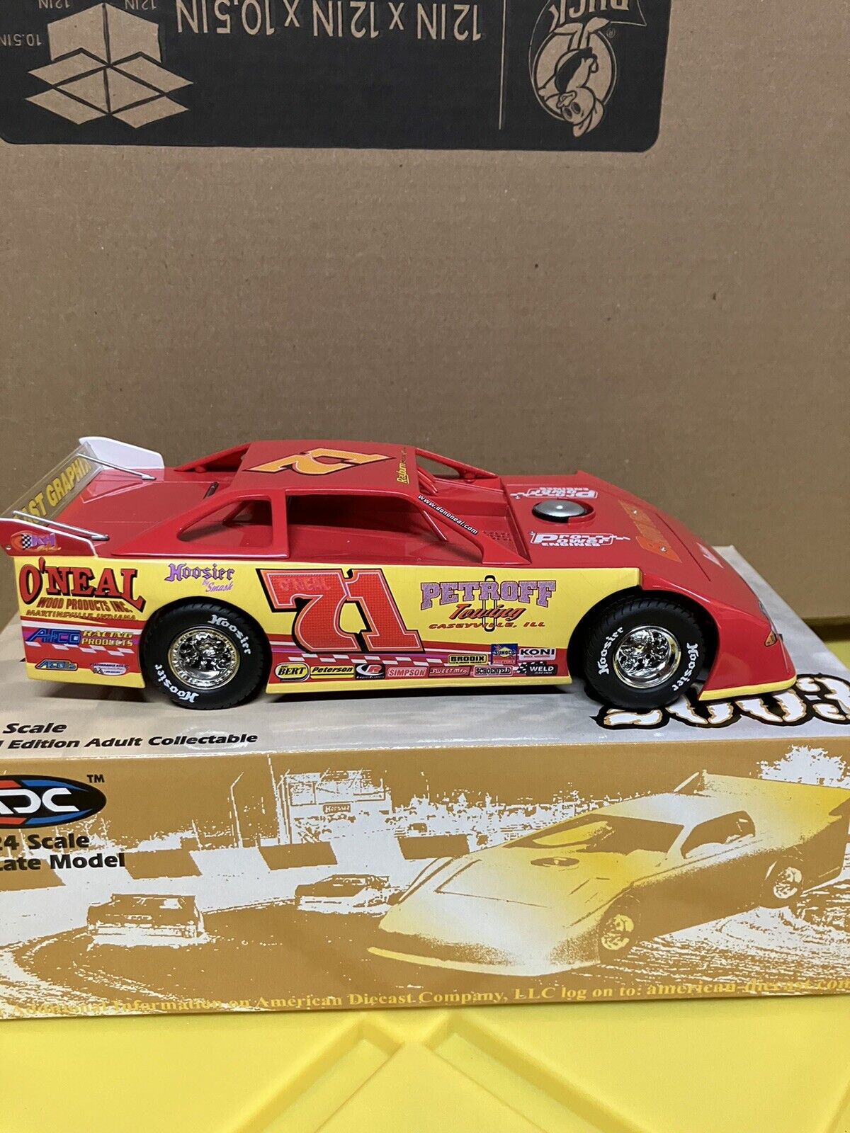 2003 Don O'neal #71 1:24 Scale Adc Dirt Late Model Diecast Car