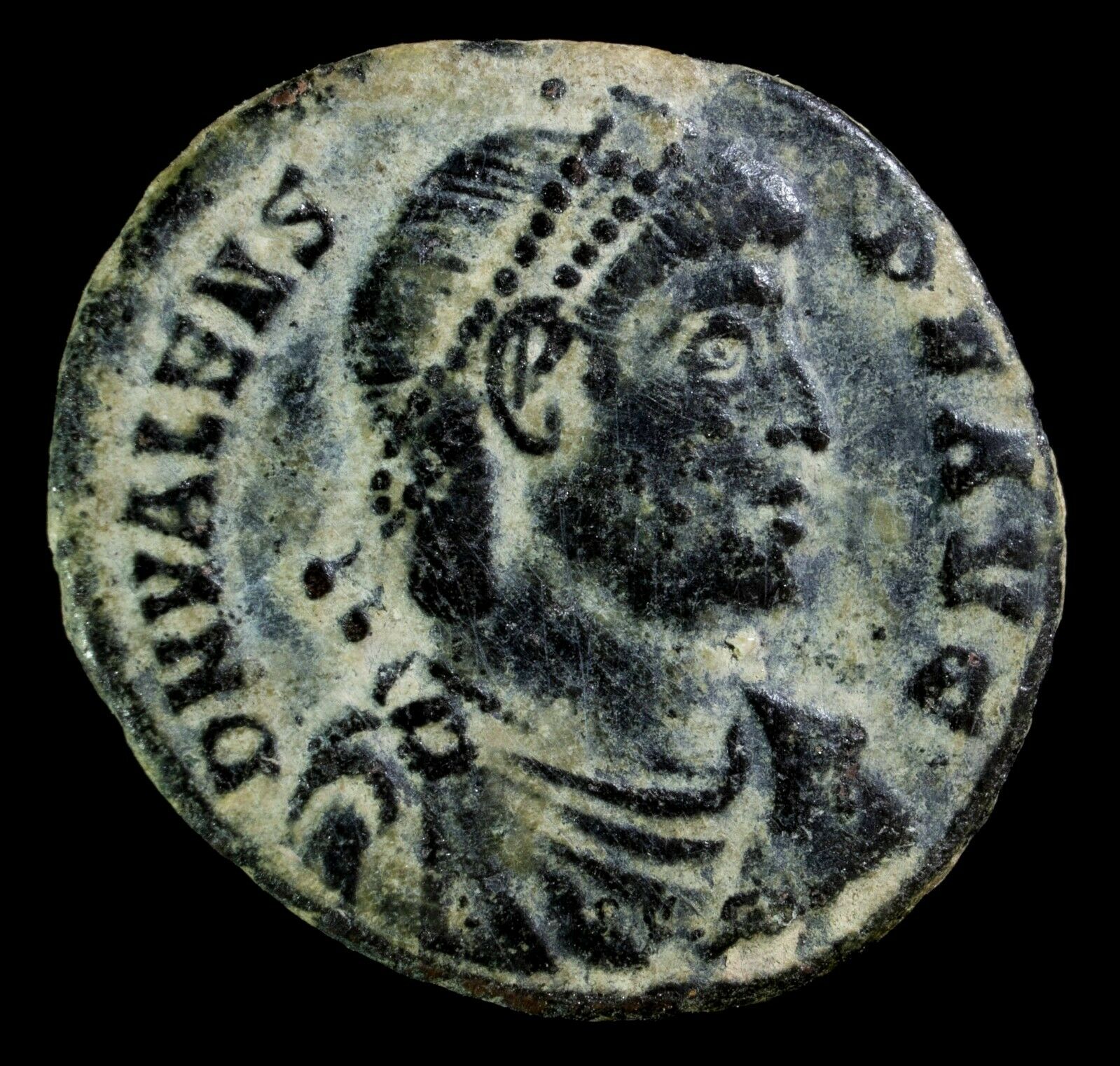 Valens - Secvritas Reipvblice, Constantinople - 18 Mm / 2.48 Gr.