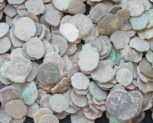 Lot Of A 20 Nice Ancient Roman  Coins Uncleaned & Extra Coin Added....